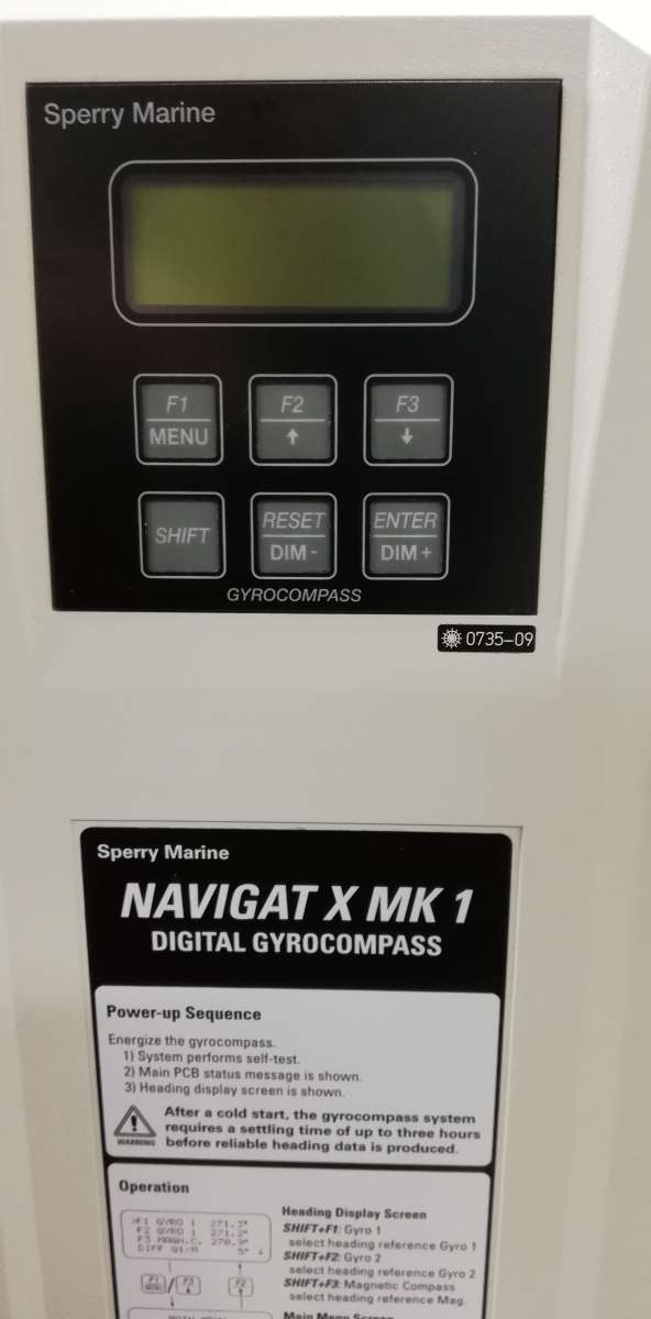 Sperry Marine / Northrop Grumman Gyro Navigat X MK1 Skibselektro